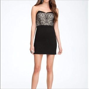 🆕 B E B E strapless bustier Imperial Nights